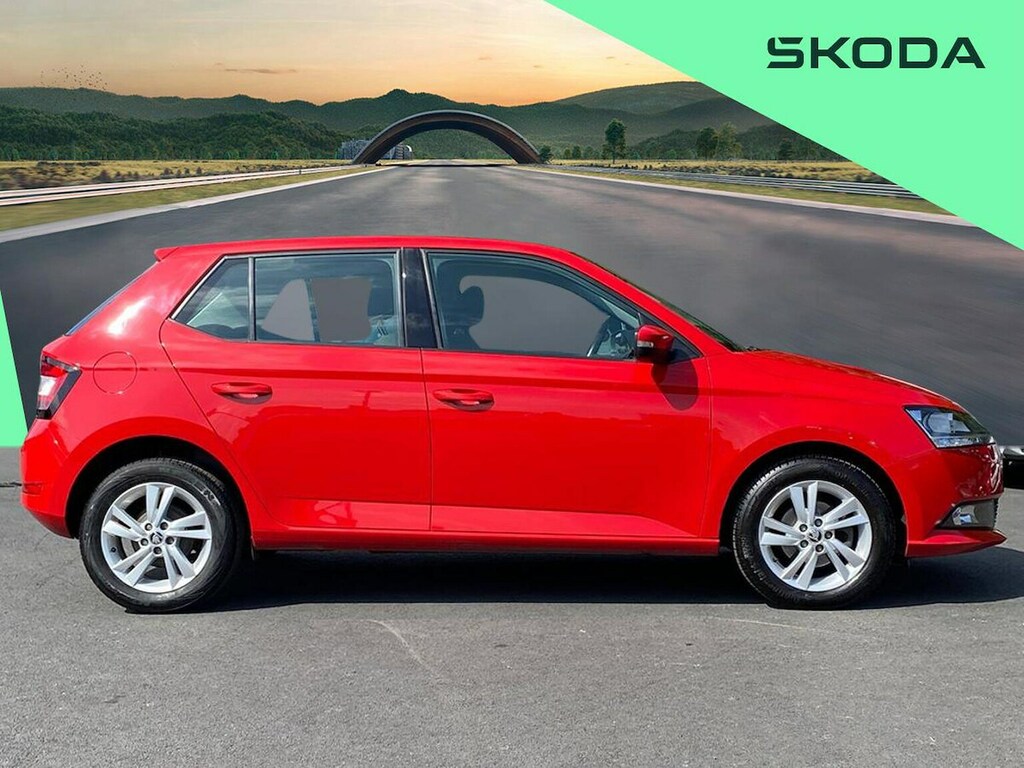 Skoda Fabia 1.0 Se Hatchback Euro 6 Ss 7 Red #3