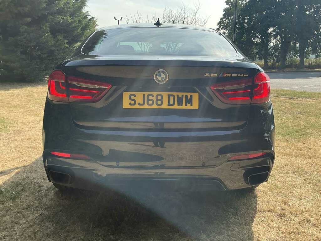 BMW X6 Xdrive M50d Black #4