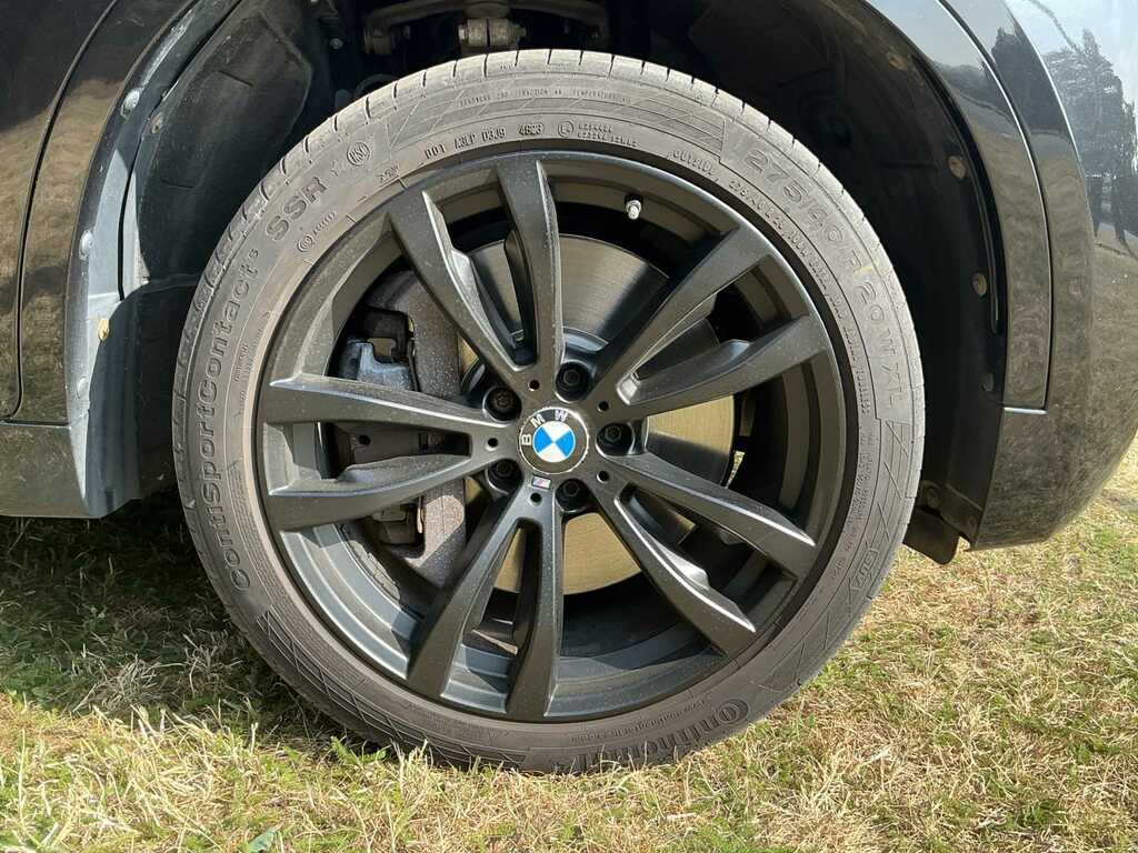 BMW X6 Xdrive M50d Black #6