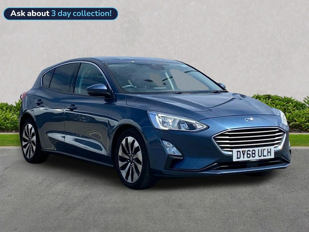 Ford Focus 1.0T Ecoboost Zetec Hatchback Eu Blue
