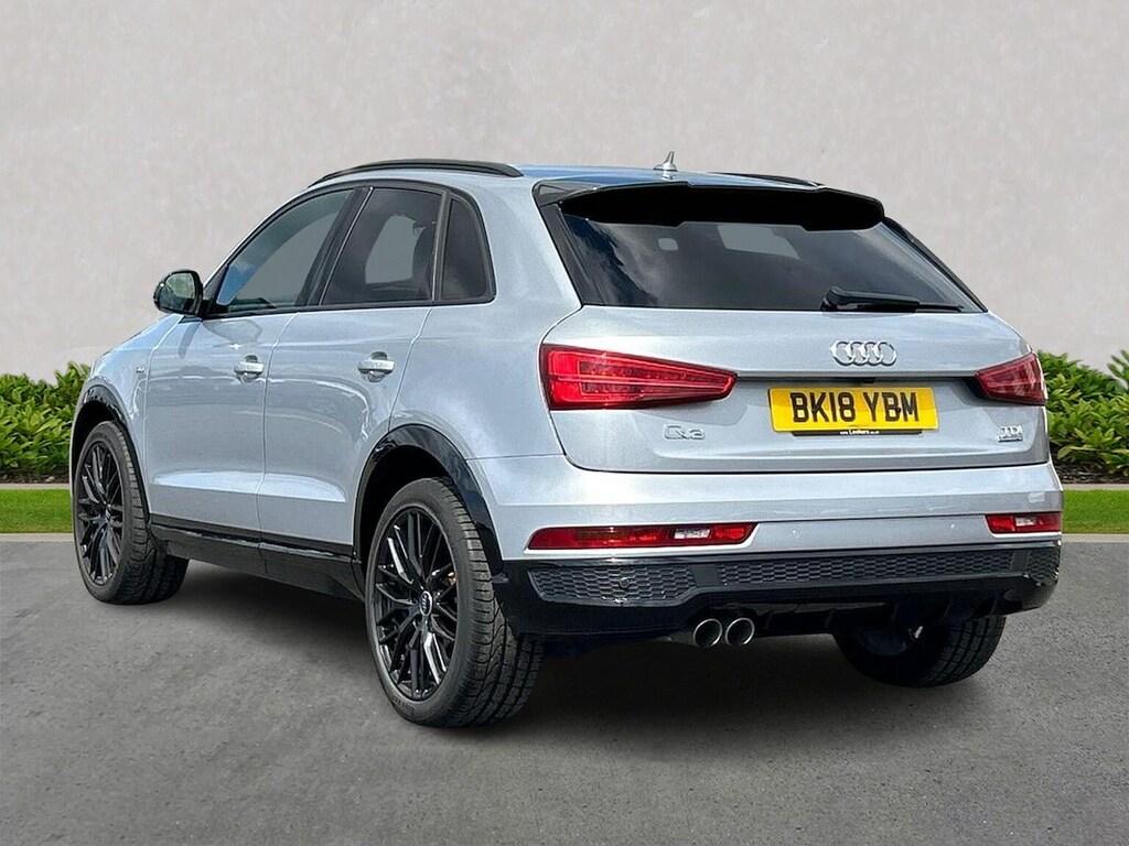 Audi Q3 2.0 Tdi Black Edition Suv S Tronic Quat Silver #2