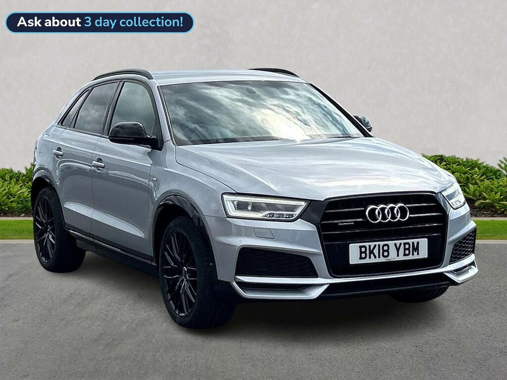 Audi Q3 2.0 Tdi Black Edition Suv S Tronic Quat Silver