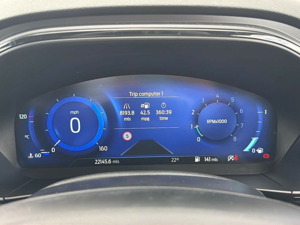 Ford Focus Hatchback 2.3T Ecoboost St Edition Euro 6 Ss Blue #10