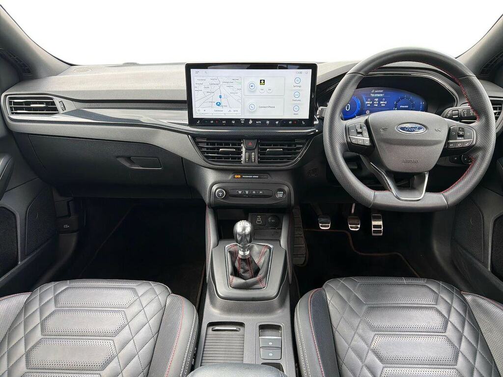 Ford Focus Hatchback 2.3T Ecoboost St Edition Euro 6 Ss Blue #8