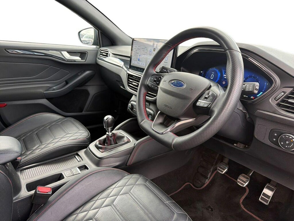 Ford Focus Hatchback 2.3T Ecoboost St Edition Euro 6 Ss Blue #15
