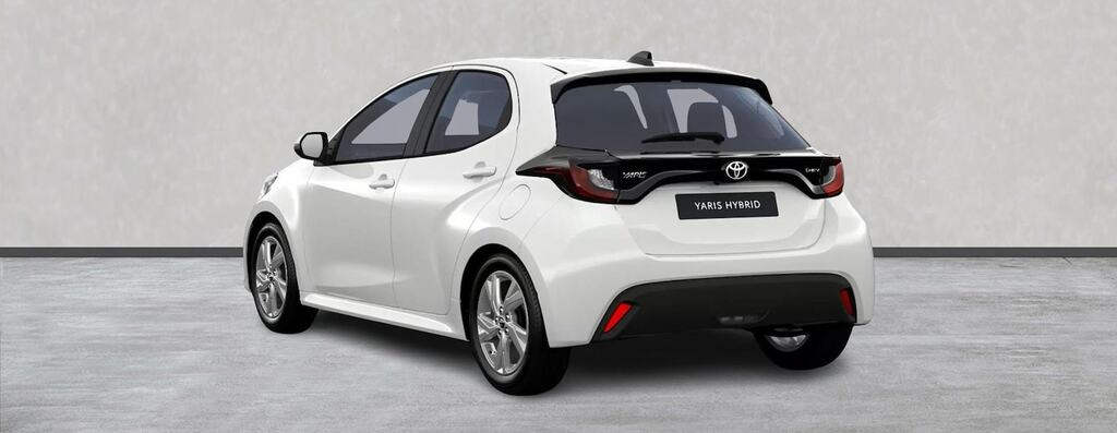 Toyota Yaris 1.5 Vvt-h Icon Hatchback Hybrid E-cvt E White #2