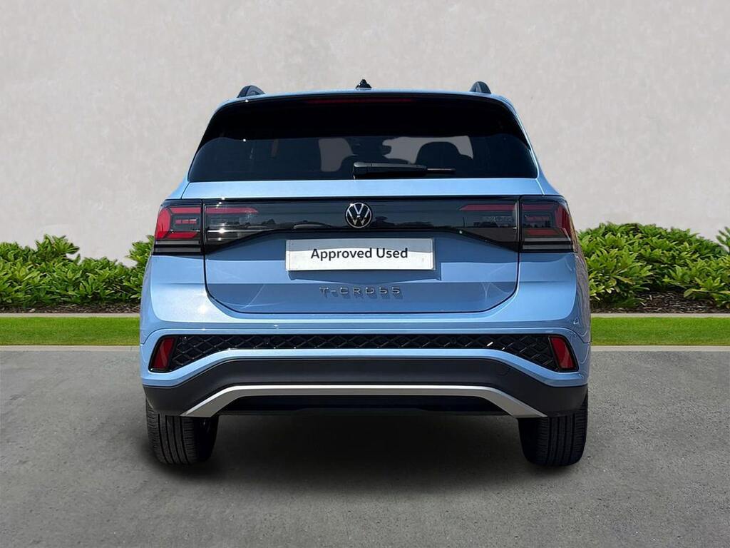 Volkswagen T-Cross 1.0 Tsi R-line Suv Dsg Euro 6 Ss 11 KW75FLZ Blue #3