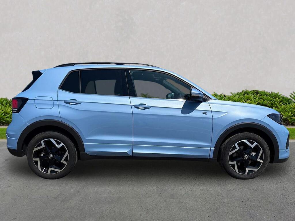Volkswagen T-Cross 1.0 Tsi R-line Suv Dsg Euro 6 Ss 11 KW75FLZ Blue #2