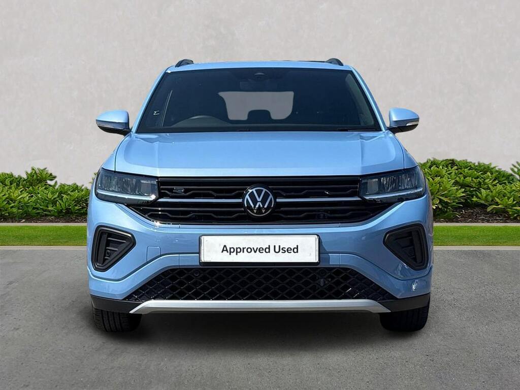 Volkswagen T-Cross 1.0 Tsi R-line Suv Dsg Euro 6 Ss 11 KW75FLZ Blue #4