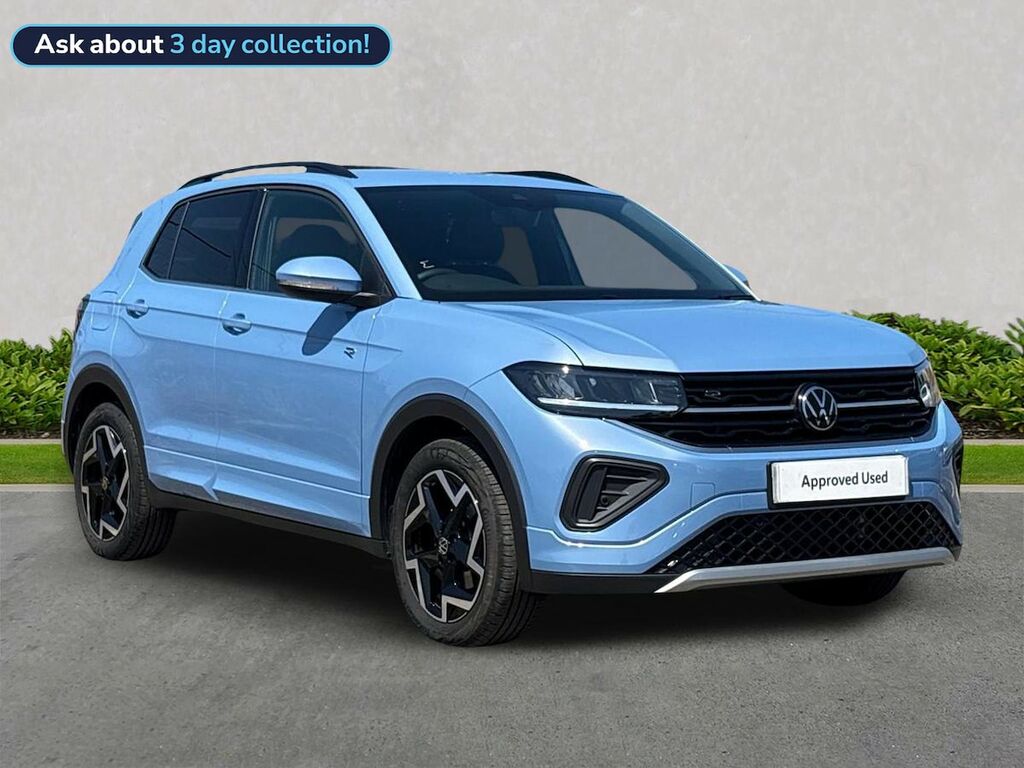 Volkswagen T-Cross 1.0 Tsi R-line Suv Dsg Euro 6 Ss 11 Blue