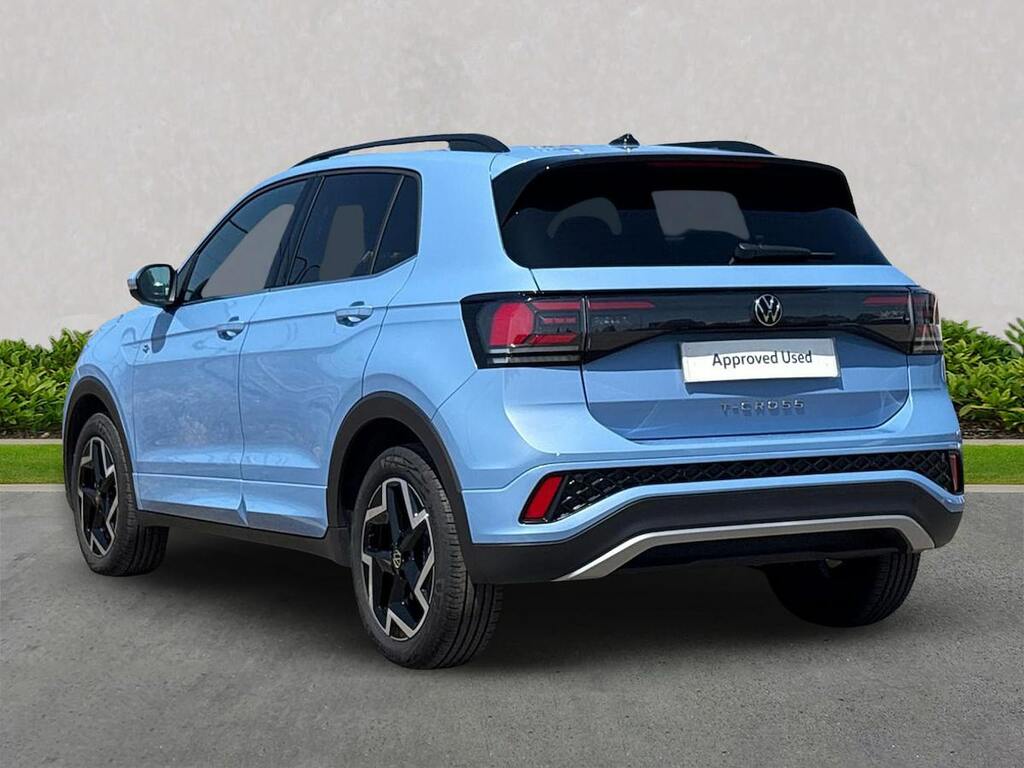 Volkswagen T-Cross 1.0 Tsi R-line Suv Dsg Euro 6 Ss 11 KW75FLZ Blue