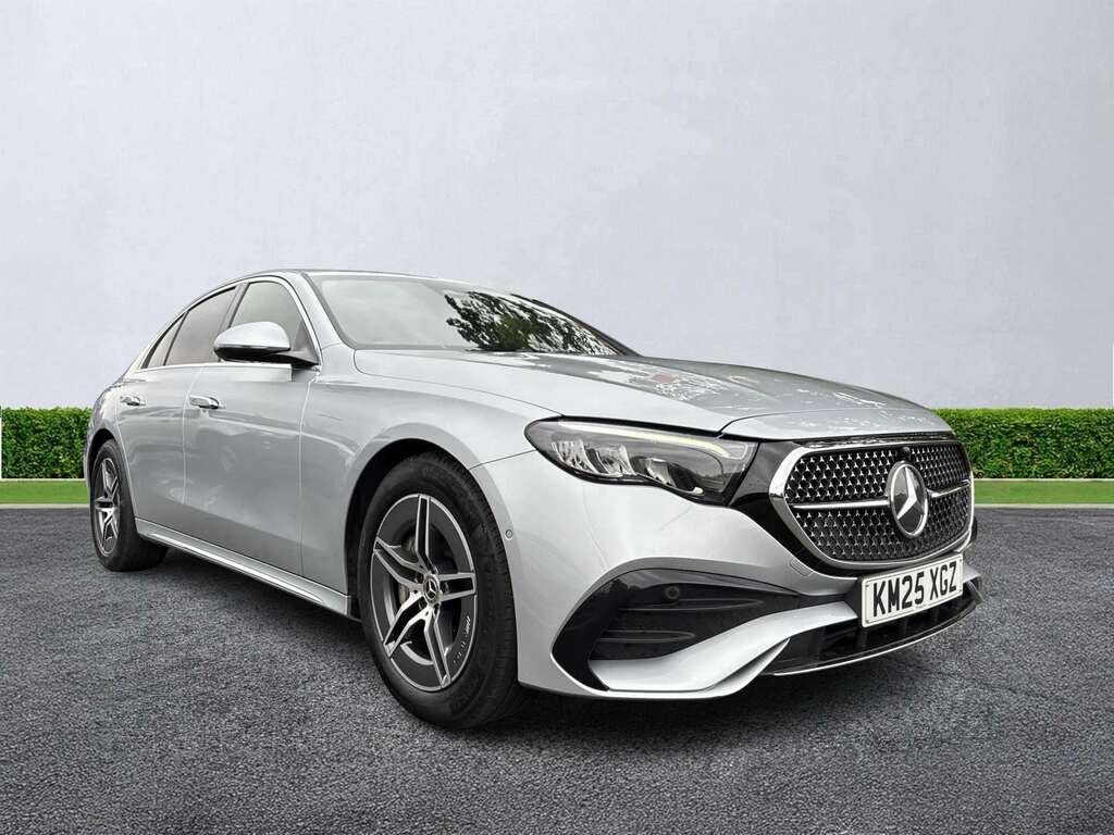 Mercedes-Benz E Class E200 Amg Line 9G-tronic Silver
