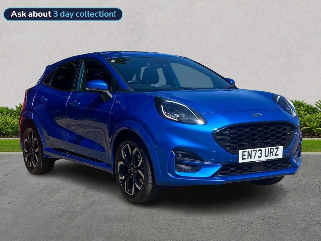 Ford Puma 1.0T Ecoboost Mhev St-line X Suv Hybrid Blue