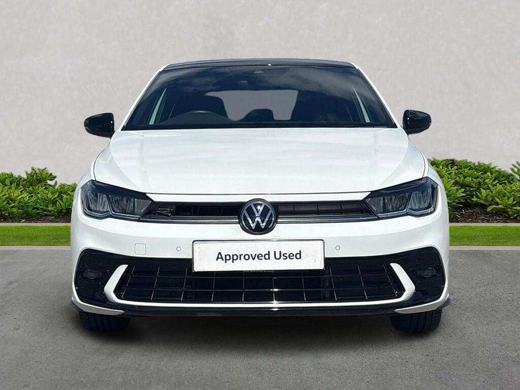 Volkswagen Polo 1.0 Tsi R-line Hatchback Euro 6 LA23JDK White #4