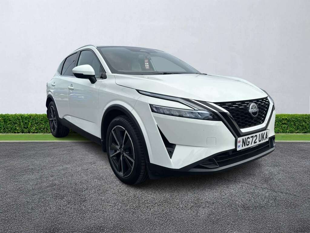 Nissan Qashqai 1.3 Dig-t Mh 158 Tekna Xtronic White