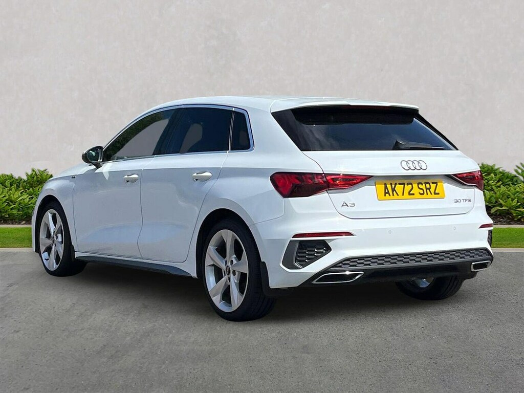 Audi A3 1.0 Tfsi 30 S Line Sportback Eur White #2