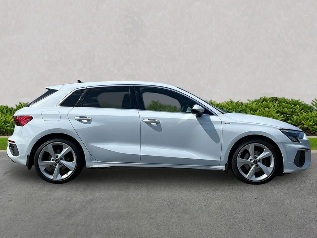 Audi A3 1.0 Tfsi 30 S Line Sportback Eur White #3