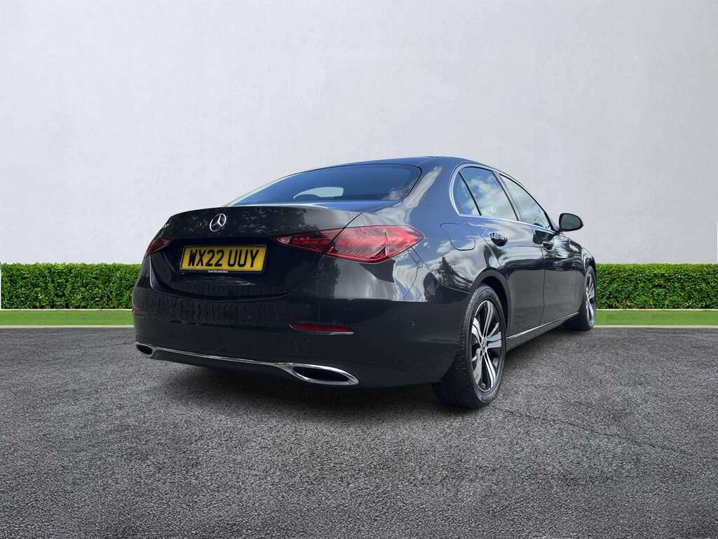 Mercedes-Benz C Class C 200 Amg Line Premium Blue #18