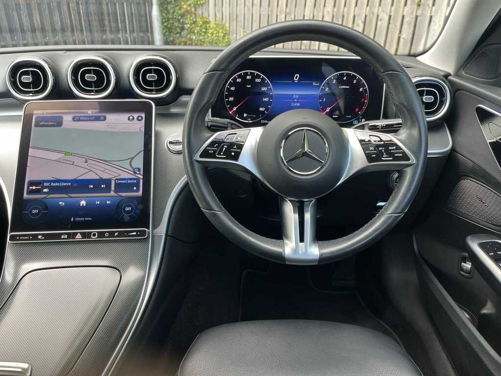 Mercedes-Benz C Class C 200 Amg Line Premium Blue #9