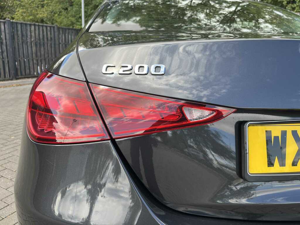 Mercedes-Benz C Class C 200 Amg Line Premium Blue #35