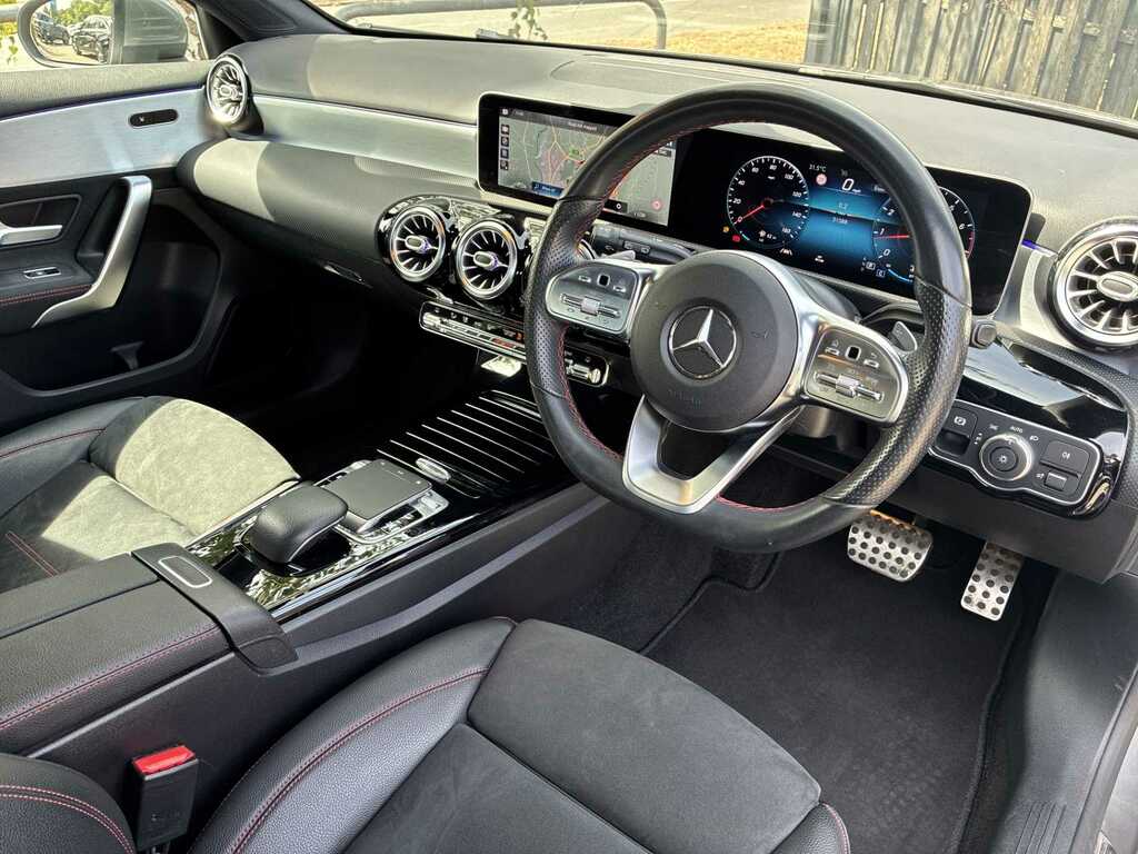 Mercedes-Benz A Class A200d Sport Edition White #15