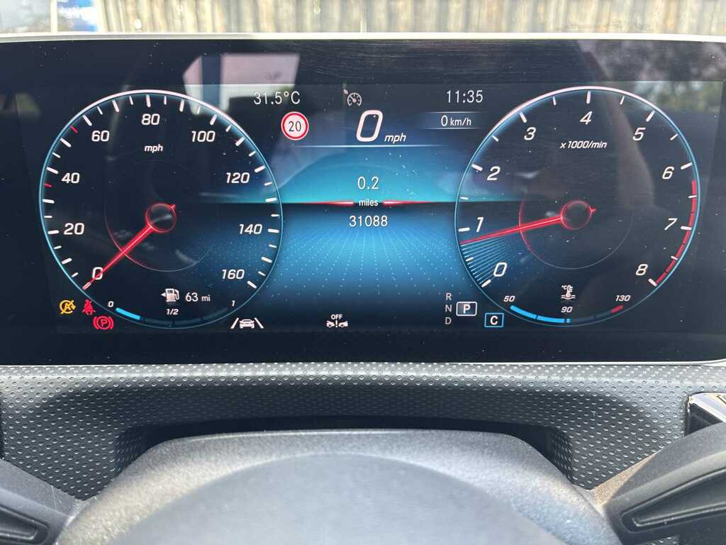 Mercedes-Benz A Class A200d Sport Edition White #10