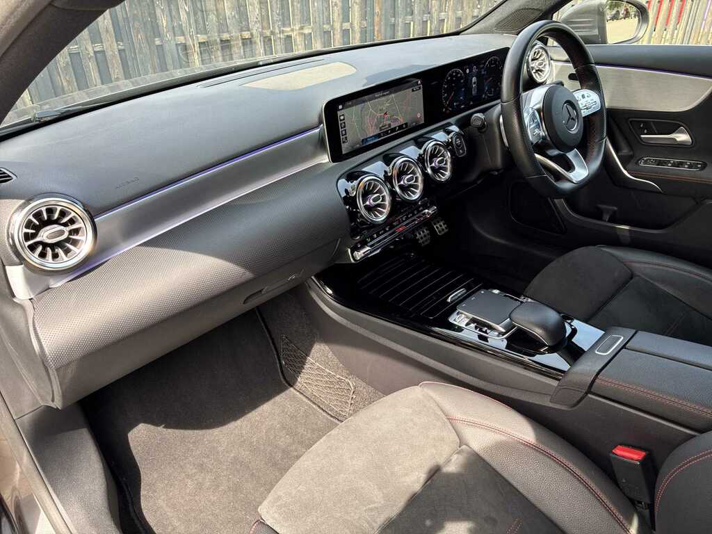 Mercedes-Benz A Class A200d Sport Edition White #7