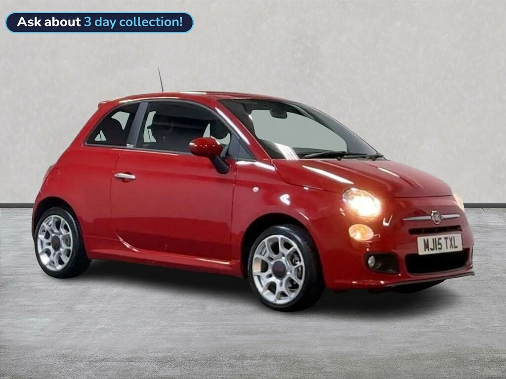 Fiat 500 1.2 S Hatchback Euro 6 Ss 69 Red