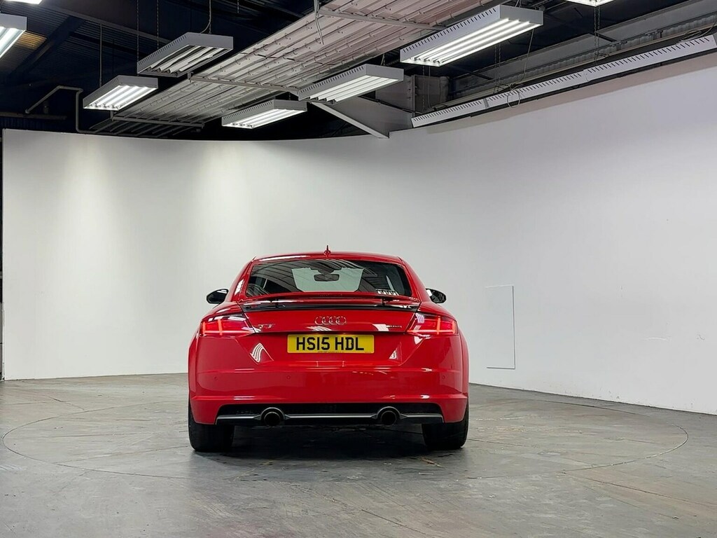 Audi TT 2.0 Tfsi S Line Coupe S Tronic Quattro Red #4