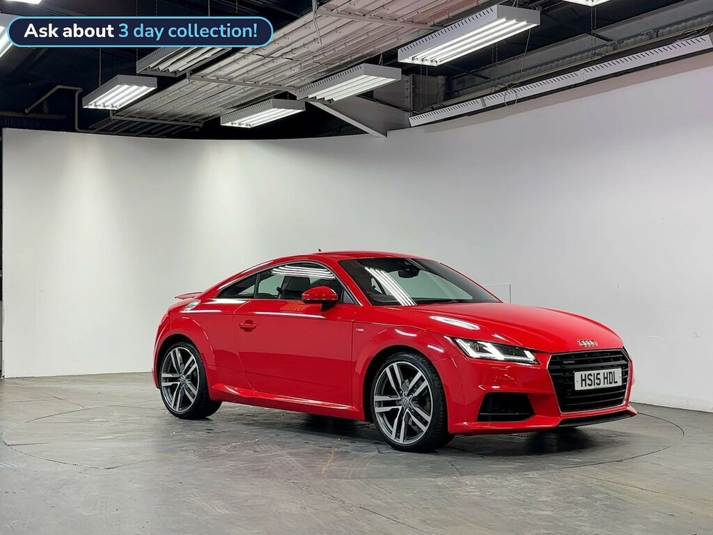Audi TT 2.0 Tfsi S Line Coupe S Tronic Quattro Red