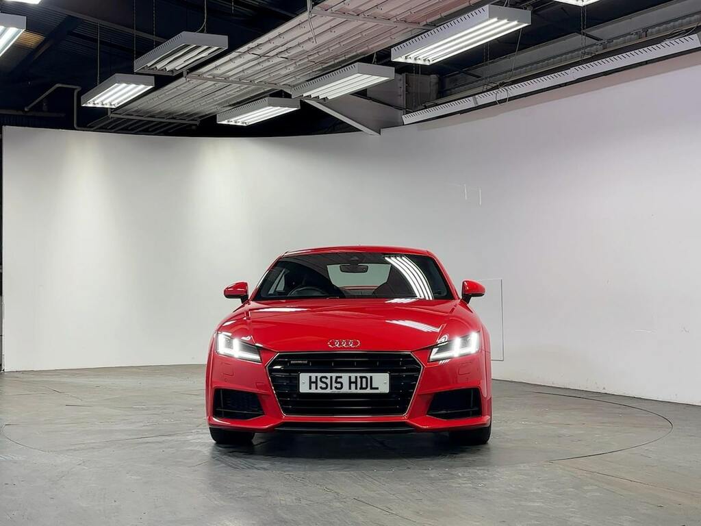 Audi TT 2.0 Tfsi S Line Coupe S Tronic Quattro Red #5