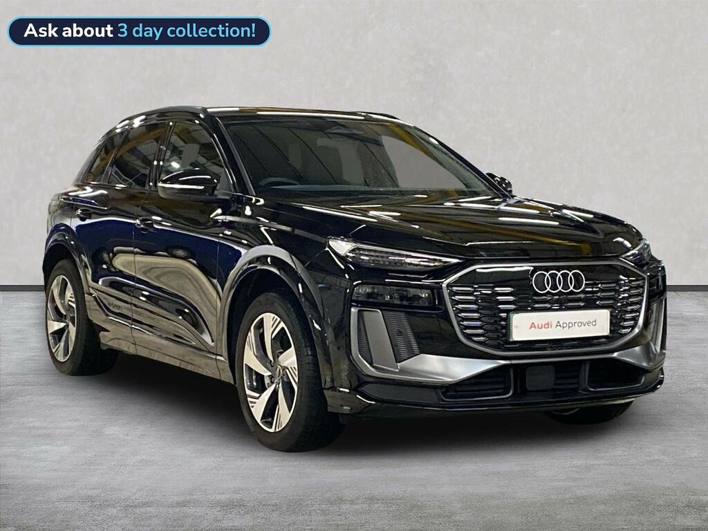 Audi Q6 E-Tron 100Kwh S Line Suv Quattro 388 P Black