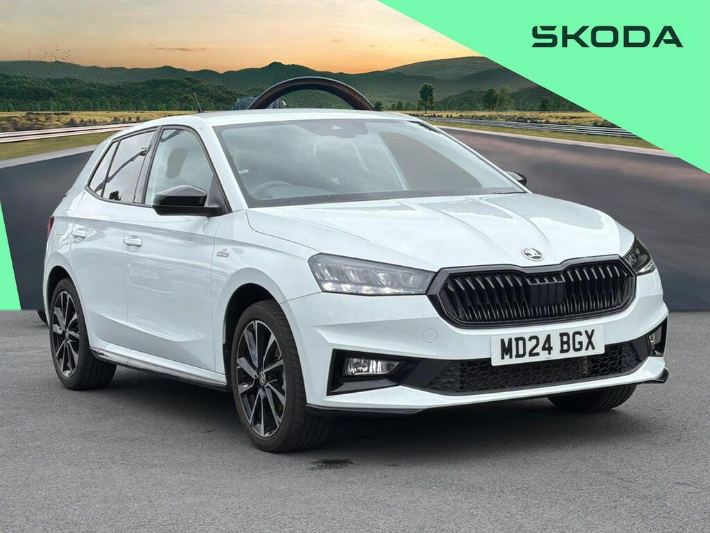Skoda Fabia 1.0 Tsi Monte Carlo Hatchback Eu White