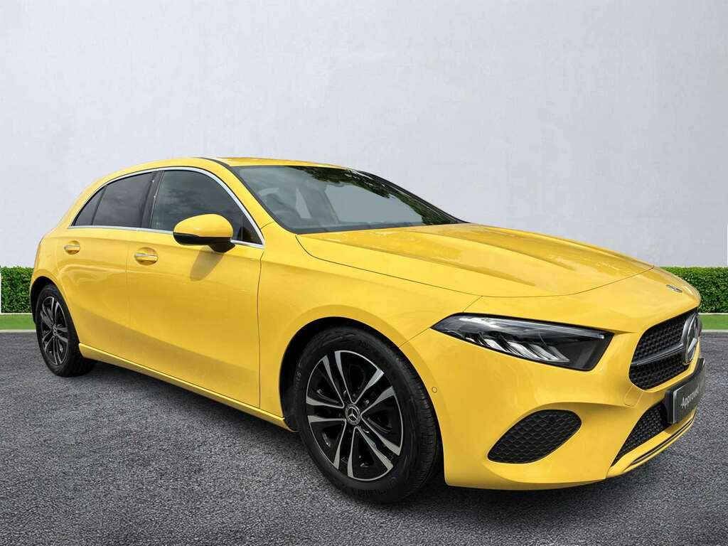 Mercedes-Benz A Class A180 Sport Executive Yellow