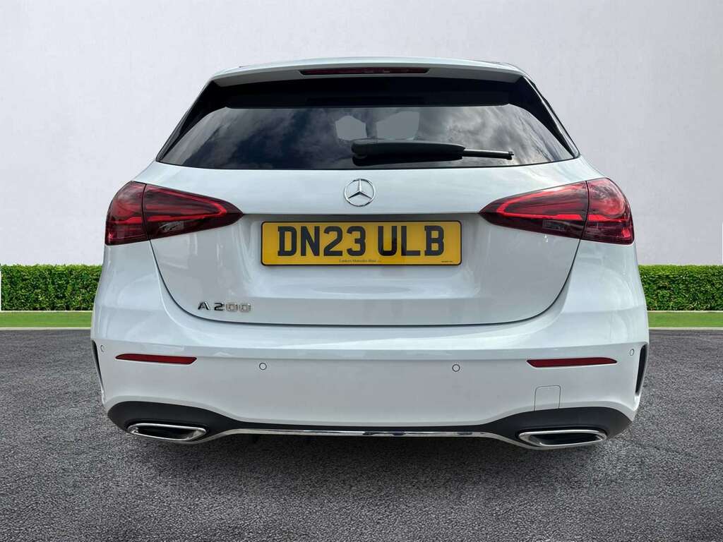 Mercedes-Benz A Class A200 Amg Line Executive DN23ULB White #4