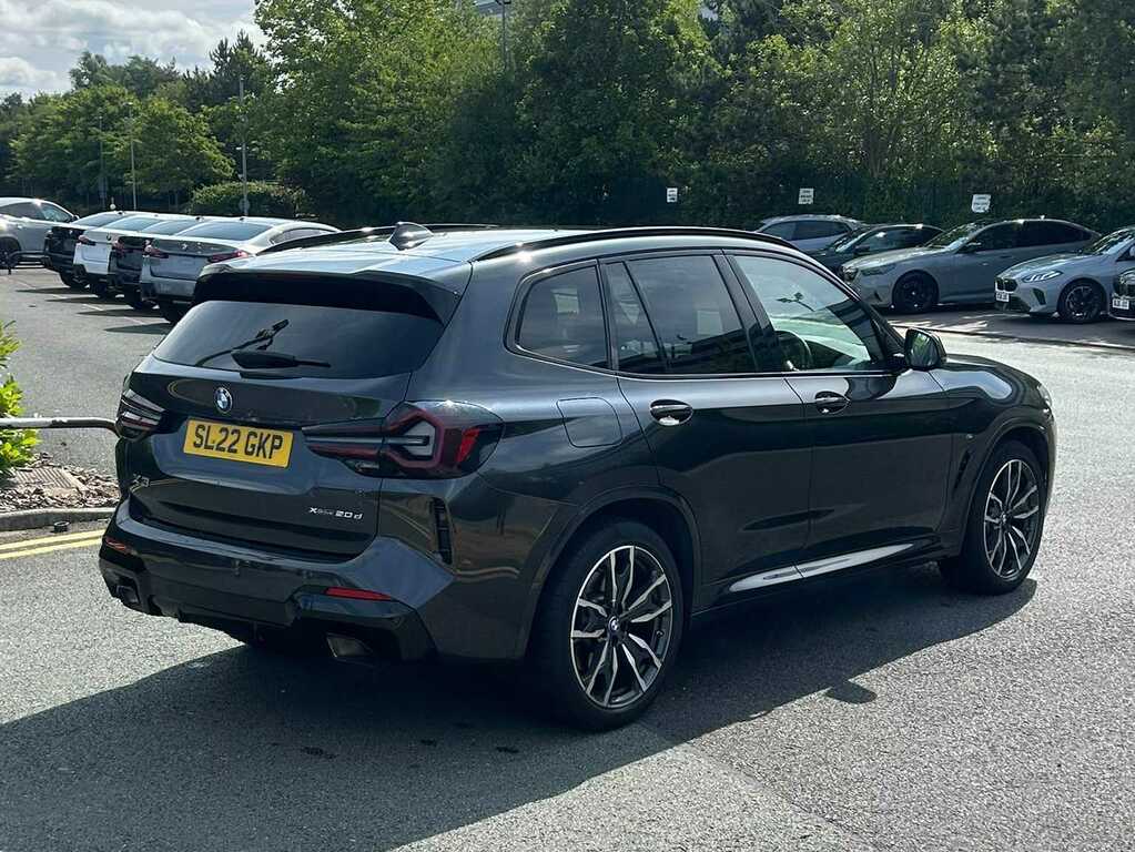 BMW X3 Xdrive30d Mht M Sport Black #7