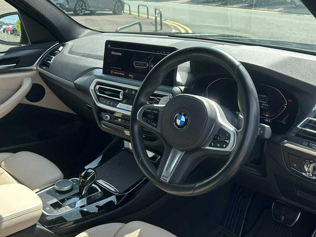 BMW X3 Xdrive30d Mht M Sport Black #13