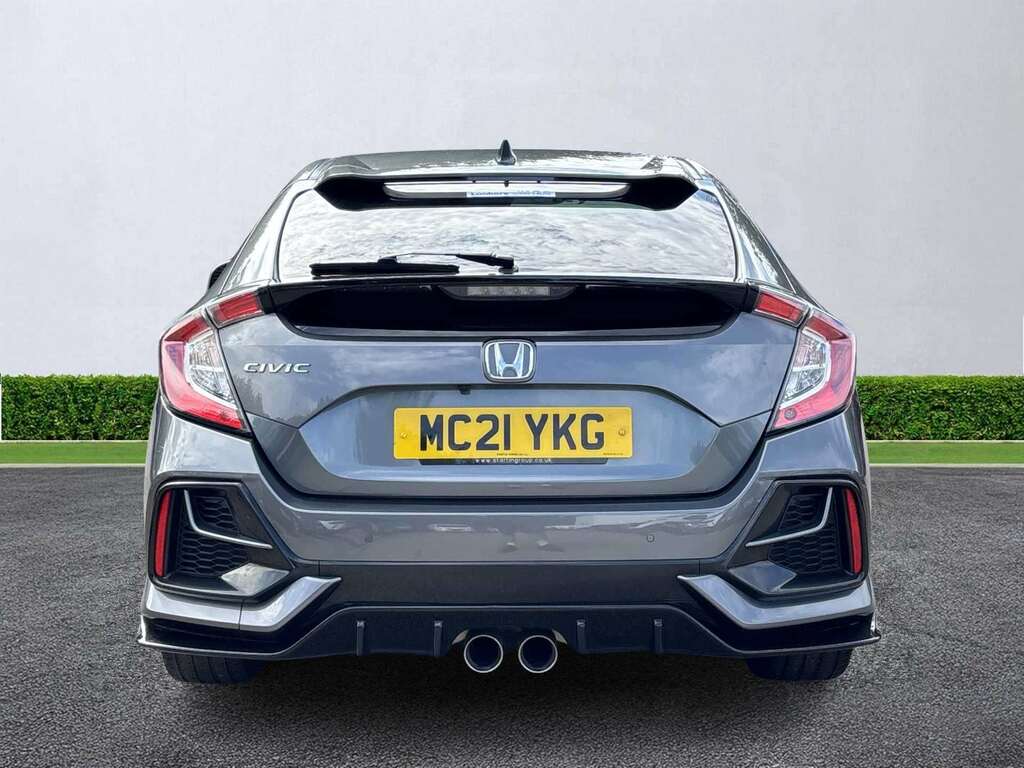 Honda Civic 1.5 Vtec Turbo Sport Grey #4