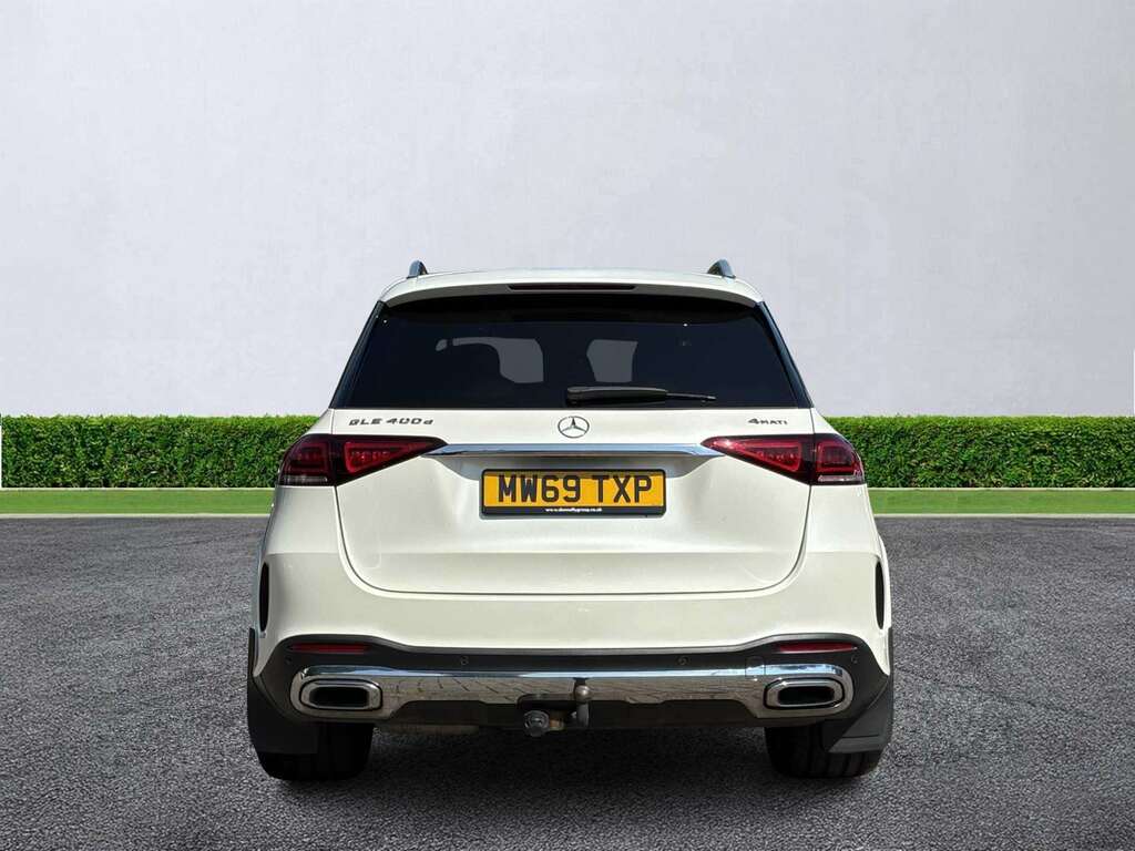 Mercedes-Benz GLE Class Gle 400D 4Matic Amg Line Prem 9G-tron 7 St White #4