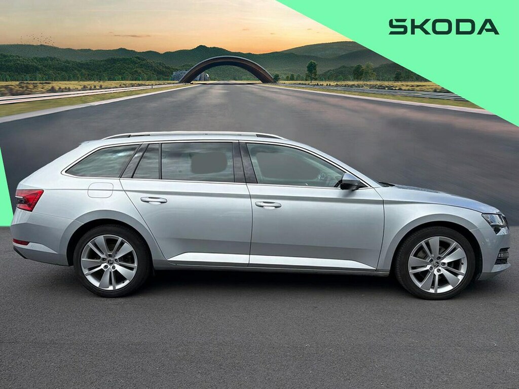 Skoda Superb 1.5 Tsi Act Se L Estate Dsg Euro 6 Ss Silver #3