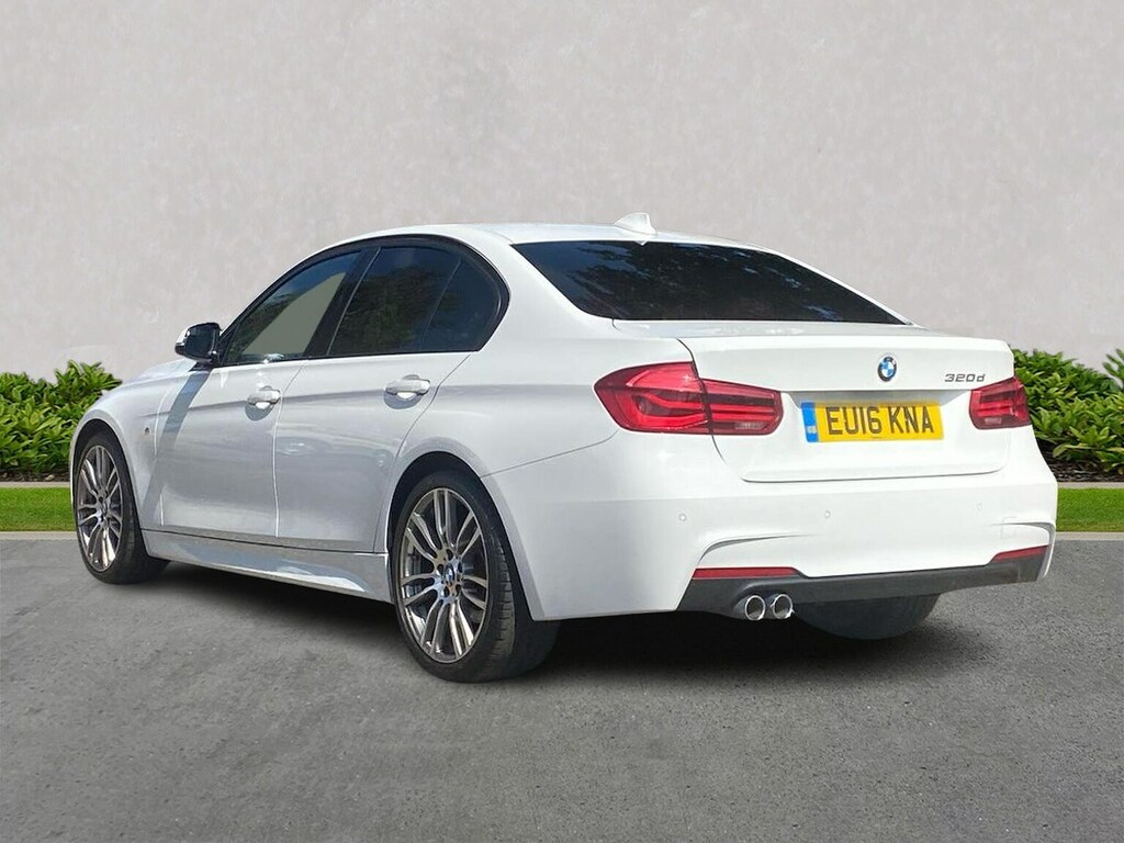 BMW 3 Series 2.0 320D M Sport Saloon Euro 6 S White #2