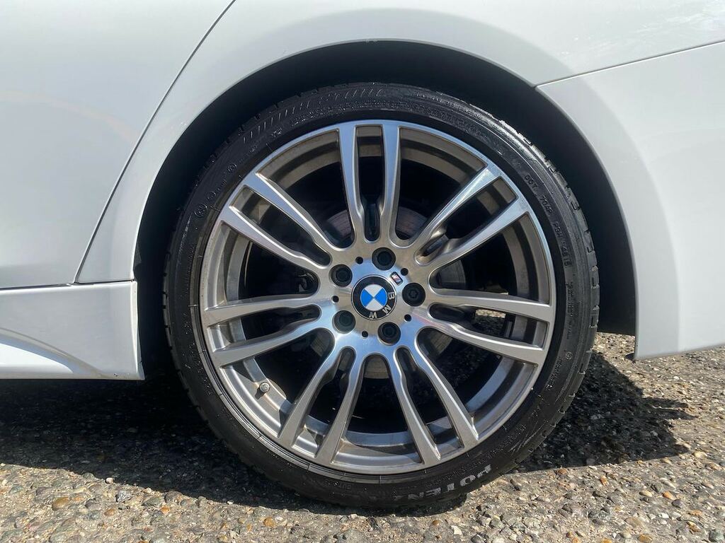 BMW 3 Series 2.0 320D M Sport Saloon Euro 6 S White #6