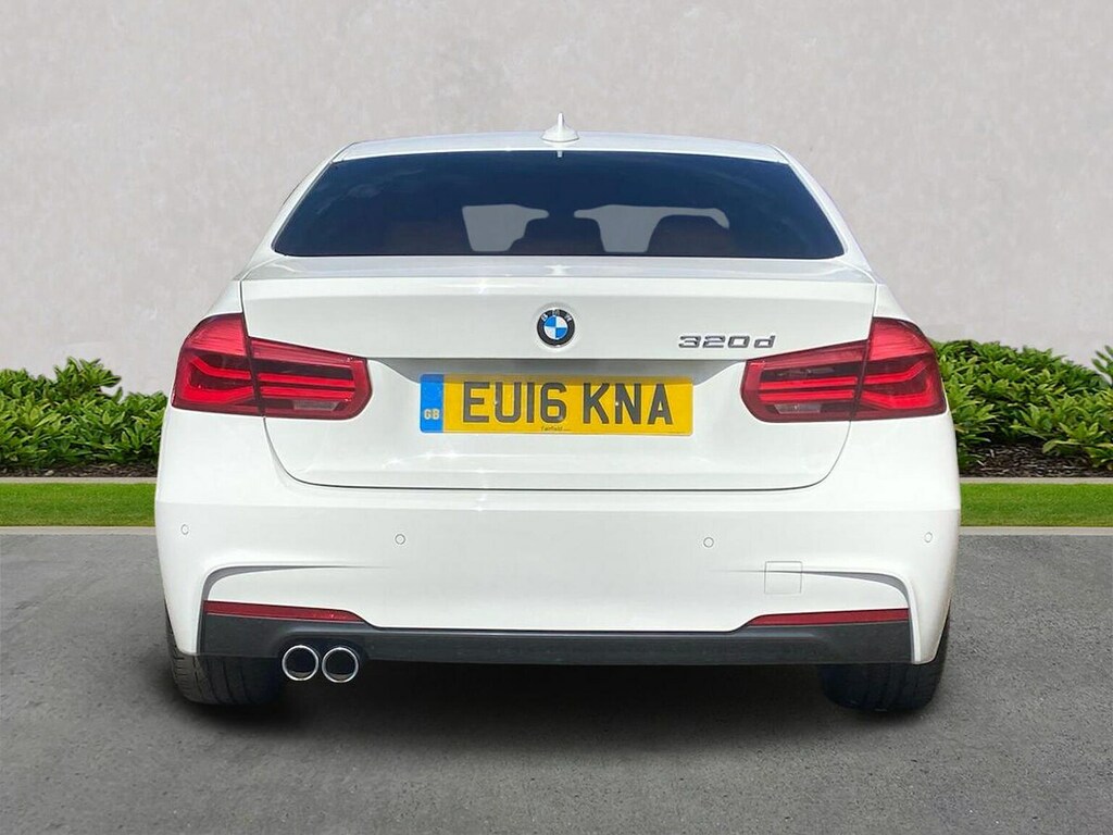 BMW 3 Series 2.0 320D M Sport Saloon Euro 6 S White #4