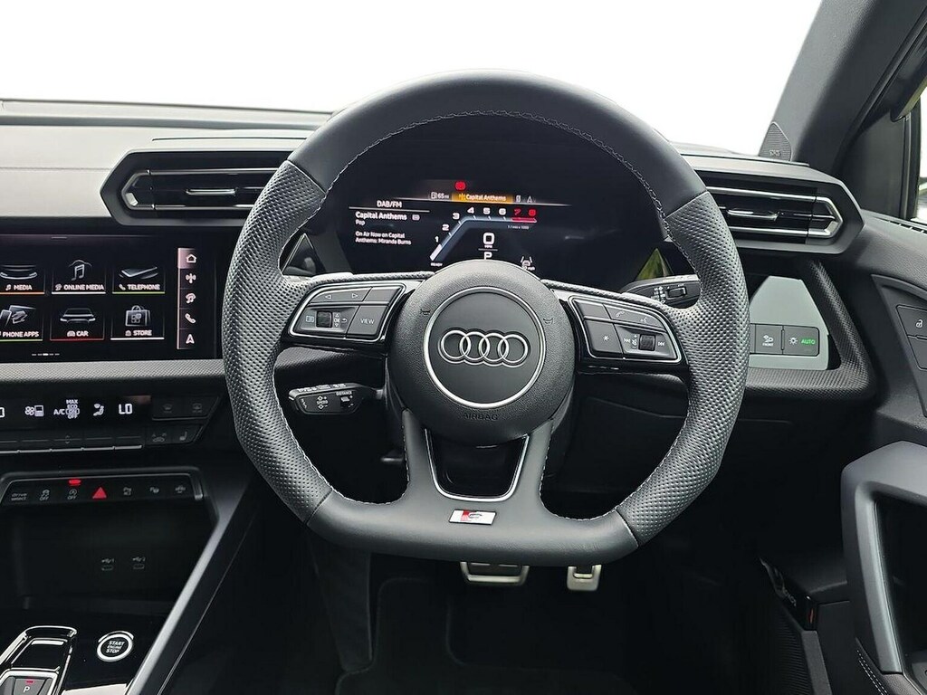Audi A3 Audi A3 Saloon Black Edition 35 Tfsi 150 Ps S Tron Black #9