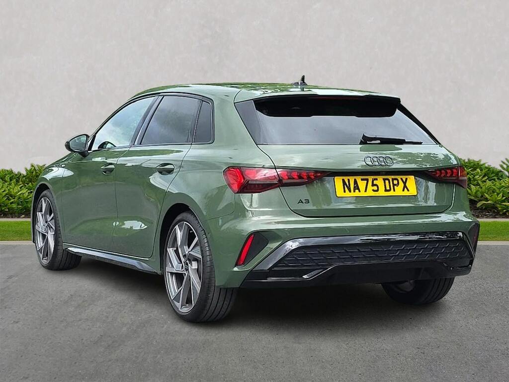 Audi A3 1.5 Tfsi Black Edition Sportback S Tron Green #2