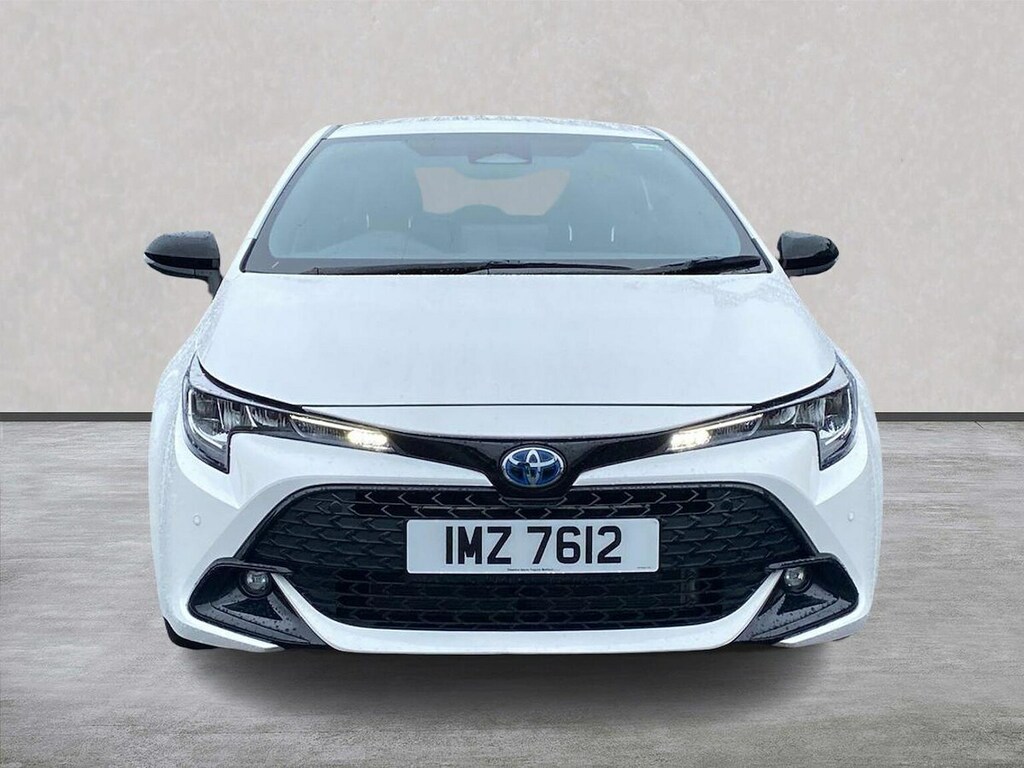 Toyota Corolla 1.8 Vvt-h Icon Hatchback Hybrid Cvt Eur White #5