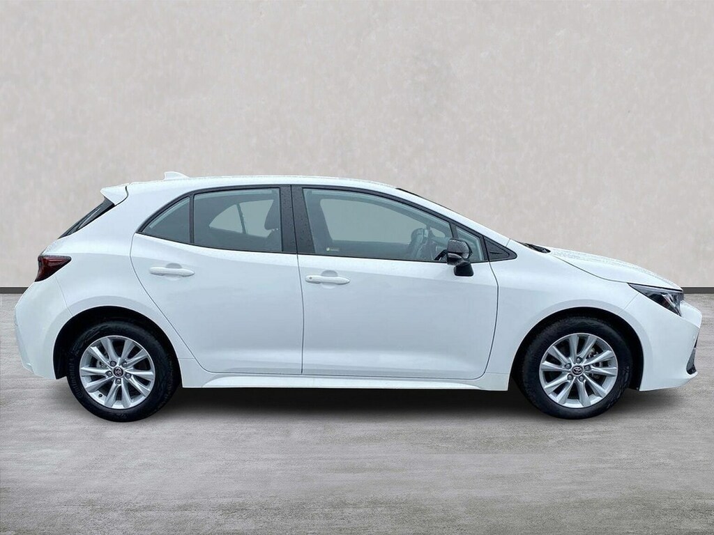 Toyota Corolla 1.8 Vvt-h Icon Hatchback Hybrid Cvt Eur White #3