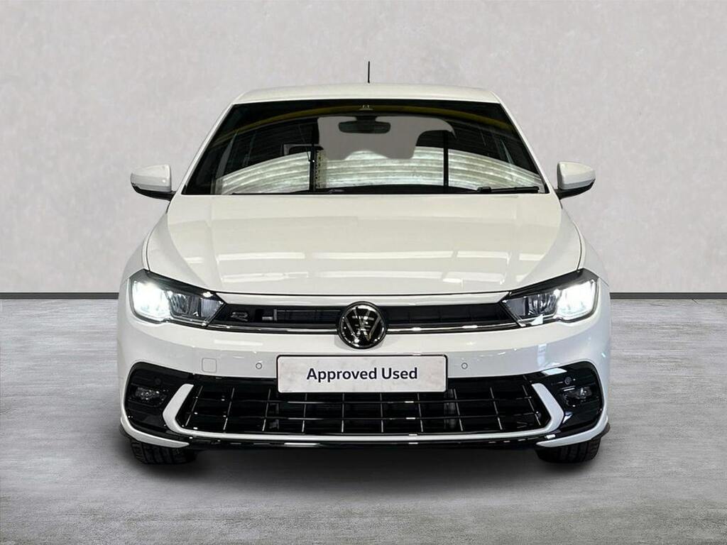Volkswagen Polo 1.0 Tsi R-line Hatchback Dsg Euro 6 S White #5