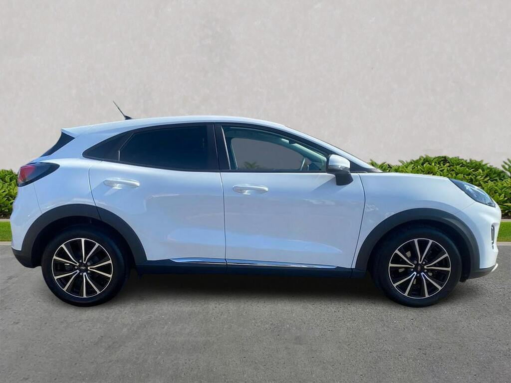 Ford Puma 1.0T Ecoboost Mhev Titanium Suv Hybrid White #3