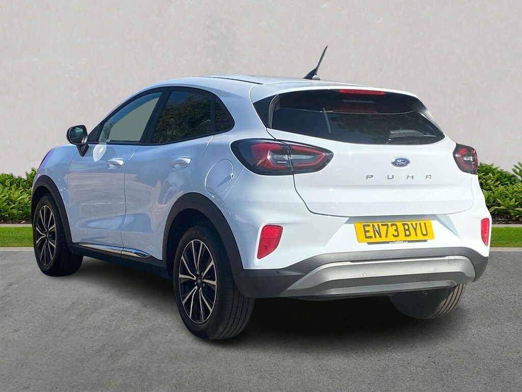 Ford Puma 1.0T Ecoboost Mhev Titanium Suv Hybrid White #2
